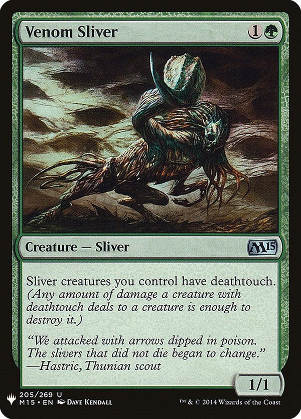 Venom Sliver [LIST - 205] - Cartes Sportives Rive Sud