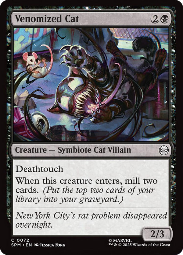 Venomized Cat [SPM - 72] - Cartes Sportives Rive Sud