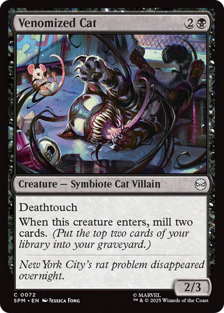 Venomized Cat [SPM - 72] - Cartes Sportives Rive Sud