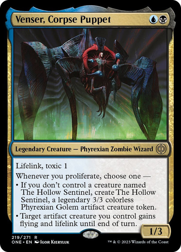 Venser, Corpse Puppet [ONE - 219] - Cartes Sportives Rive Sud
