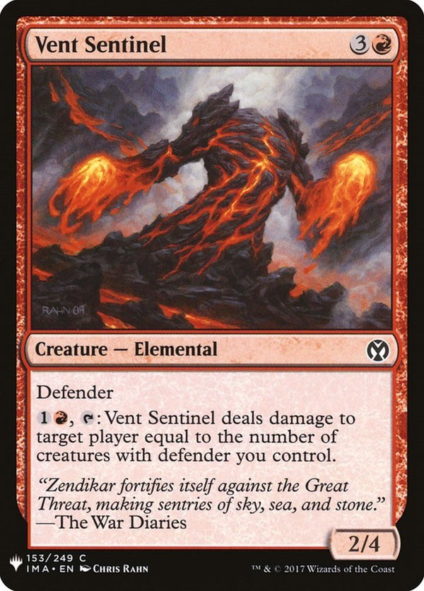 Vent Sentinel [LIST - 153] - Cartes Sportives Rive Sud