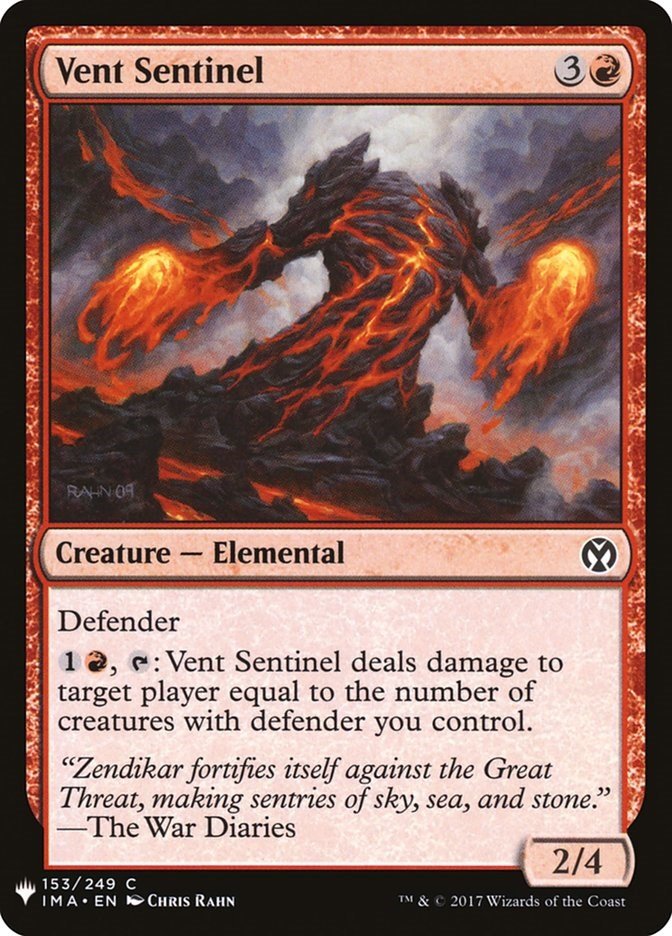 Vent Sentinel [LIST - 153] - Cartes Sportives Rive Sud