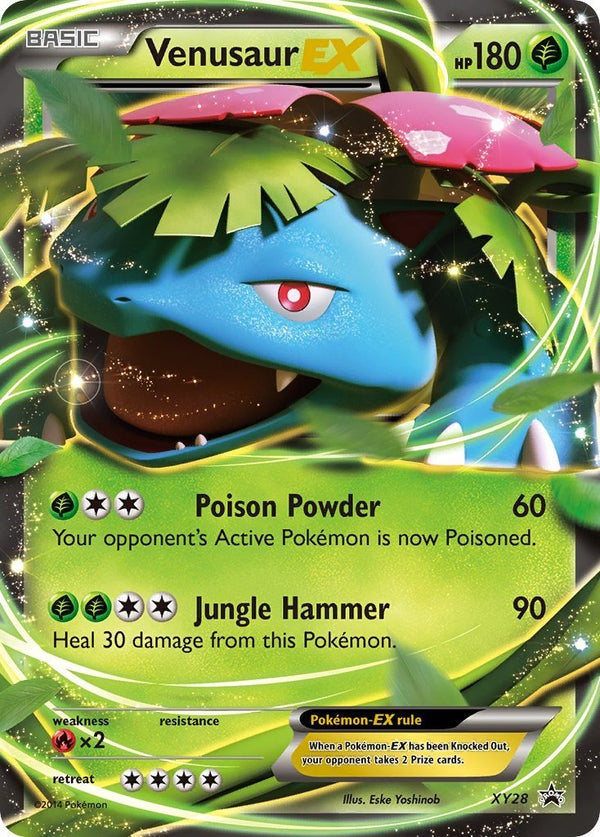 Venusaur EX - XY28 [PR - XY28] - Cartes Sportives Rive Sud