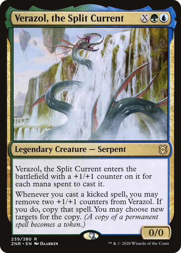 Verazol, the Split Current [ZNR - 239] - Cartes Sportives Rive Sud