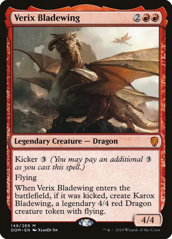 Verix Bladewing [DOM - 149] - Cartes Sportives Rive Sud