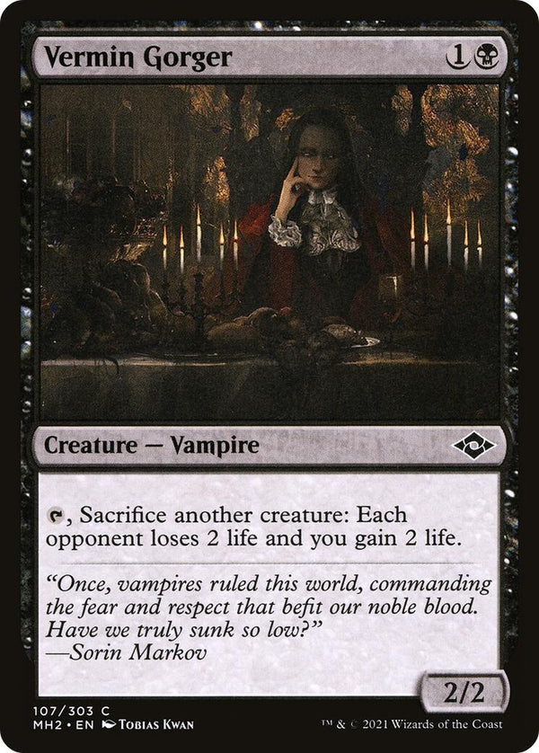 Vermin Gorger [MH2 - 107] - Cartes Sportives Rive Sud
