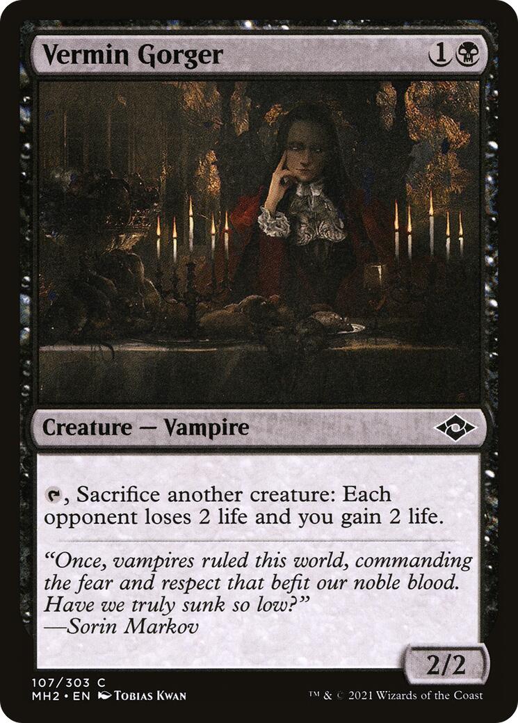 Vermin Gorger [MH2 - 107] - Cartes Sportives Rive Sud
