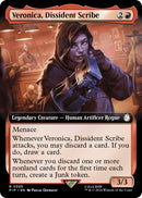 Veronica, Dissident Scribe (Extended Art) [PIP - 395] - Cartes Sportives Rive Sud