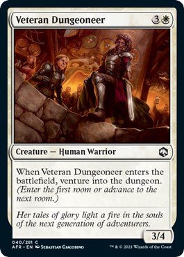 Veteran Dungeoneer [AFR - 40] - Cartes Sportives Rive Sud