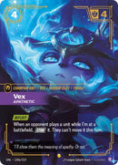Vex - Apathetic (Alternate Art) [UNL - 150a/219] - Cartes Sportives Rive Sud