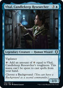 Vhal, Candlekeep Researcher [CLB - 102] - Cartes Sportives Rive Sud
