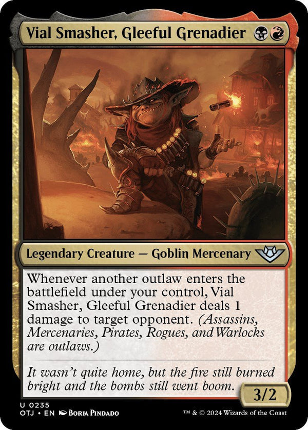 Vial Smasher, Gleeful Grenadier [OTJ - 235] - Cartes Sportives Rive Sud