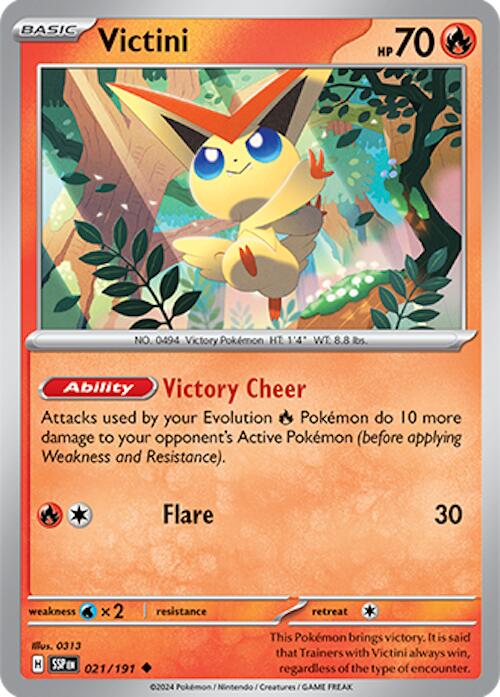 Victini [SSP - 021/191] - Cartes Sportives Rive Sud