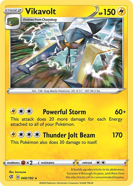 Vikavolt [SWSH02 - 066/192] - Cartes Sportives Rive Sud