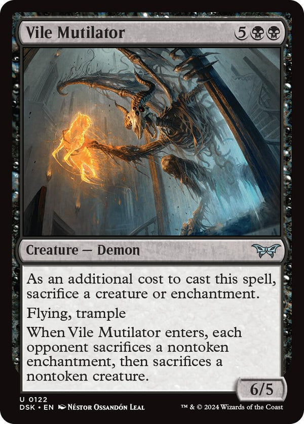 Vile Mutilator [DSK - 122] - Cartes Sportives Rive Sud