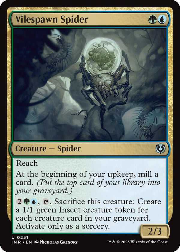 Vilespawn Spider [INR - 251] - Cartes Sportives Rive Sud