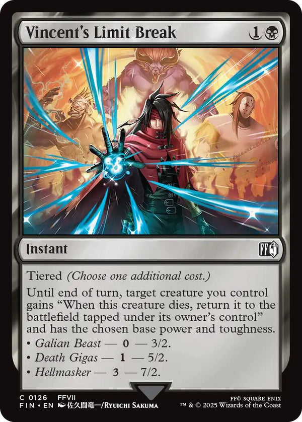 Vincent's Limit Break [FIN] - Cartes Sportives Rive Sud