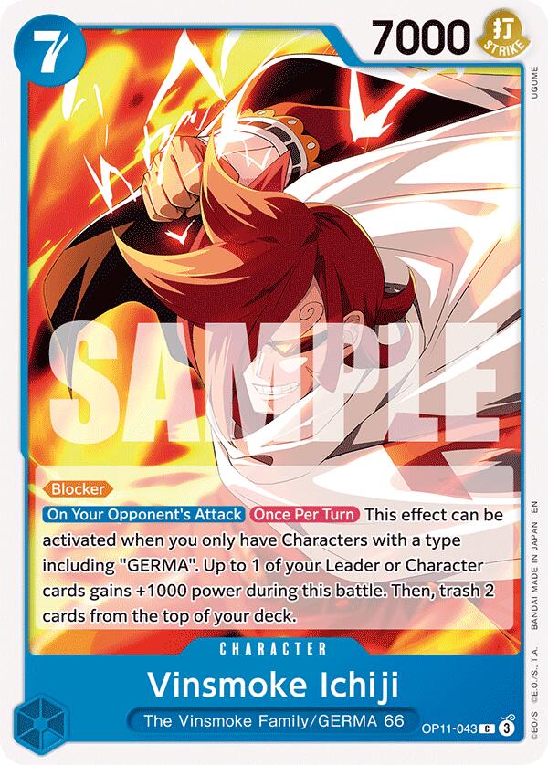 Vinsmoke Ichiji [OP11 - OP11 - 043] - Cartes Sportives Rive Sud