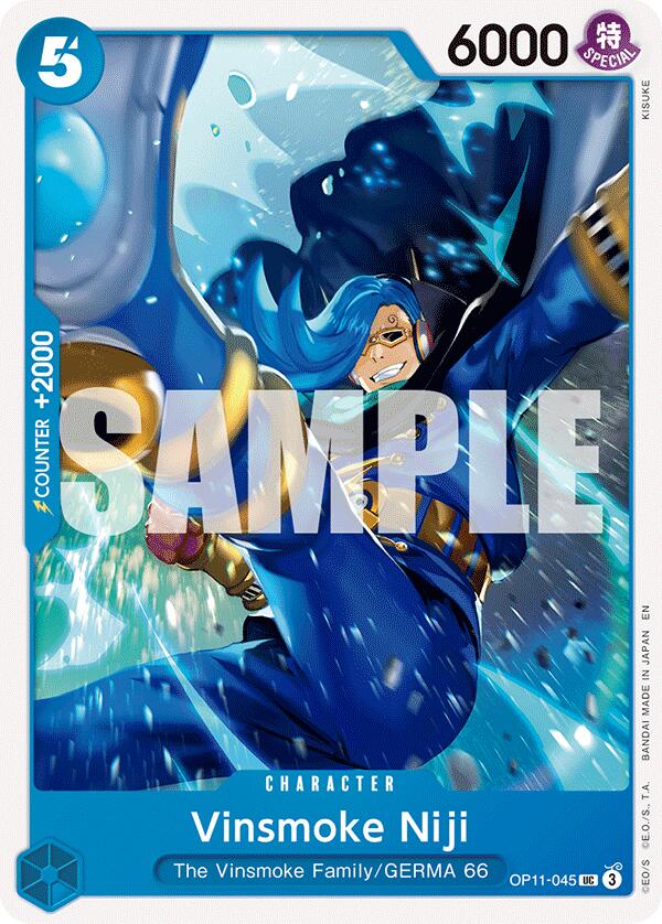 Vinsmoke Niji [OP11 - OP11 - 045] - Cartes Sportives Rive Sud