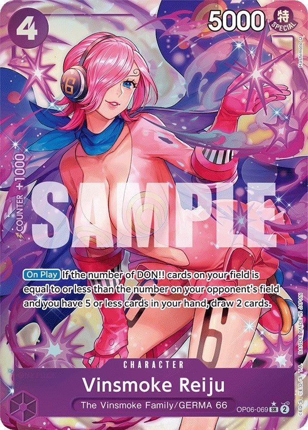 Vinsmoke Reiju (069) (Alternate Art) [OP06 - OP06 - 069] - Cartes Sportives Rive Sud