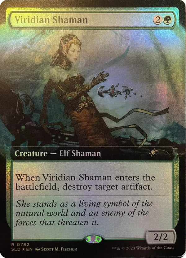 Viridian Shaman (Extended Art) [SLD - 782] - Cartes Sportives Rive Sud
