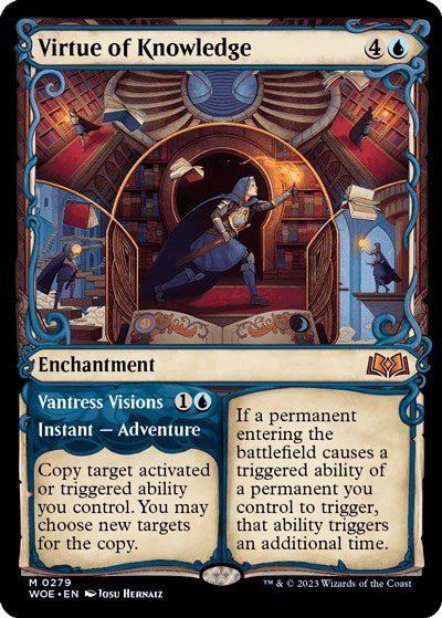 Virtue of Knowledge (Showcase) [WOE - 279] - Cartes Sportives Rive Sud