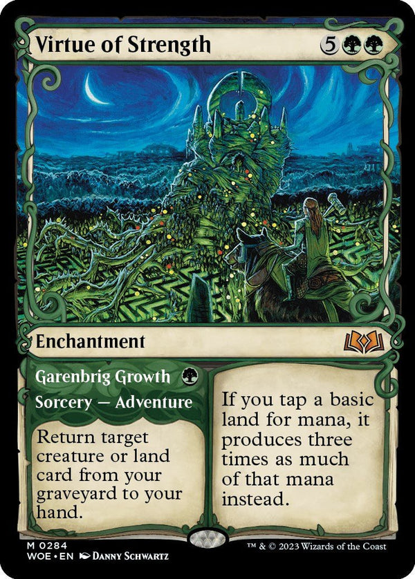 Virtue of Strength (Showcase) [WOE - 284] - Cartes Sportives Rive Sud