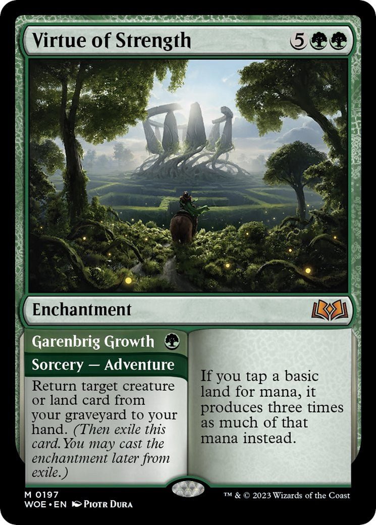 Virtue of Strength [WOE - 197] - Cartes Sportives Rive Sud