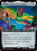 Vision, Synthezoid Avenger (Extended Art) [MSC - 460] - Cartes Sportives Rive Sud