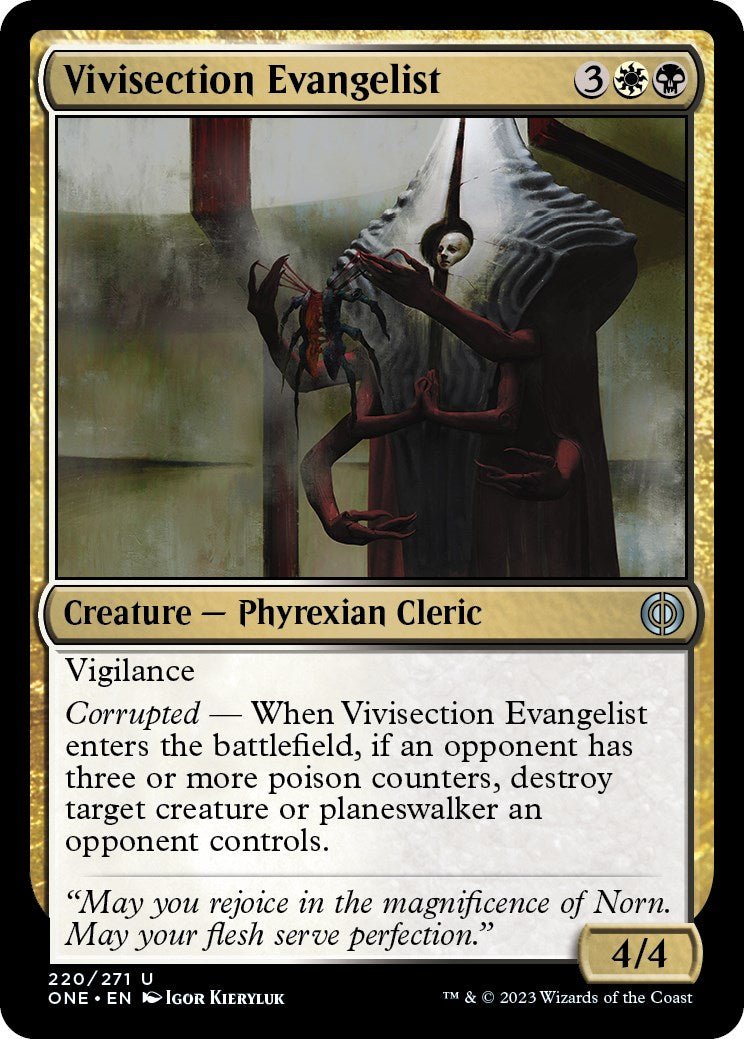 Vivisection Evangelist [ONE - 220] - Cartes Sportives Rive Sud