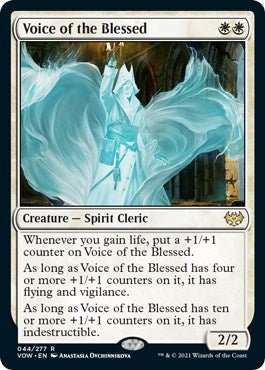 Voice of the Blessed [VOW - 44] - Cartes Sportives Rive Sud
