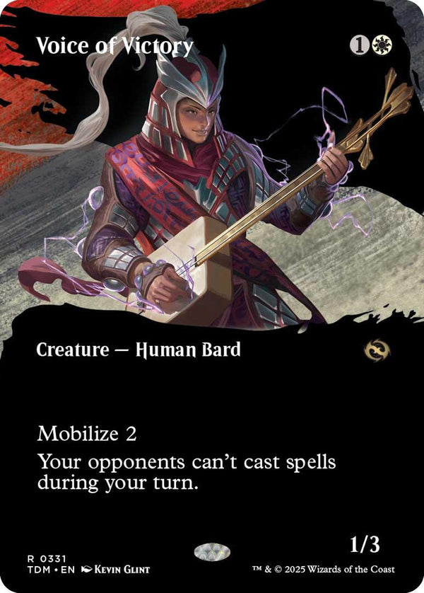 Voice of Victory (Borderless) [TDM - 331] - Cartes Sportives Rive Sud