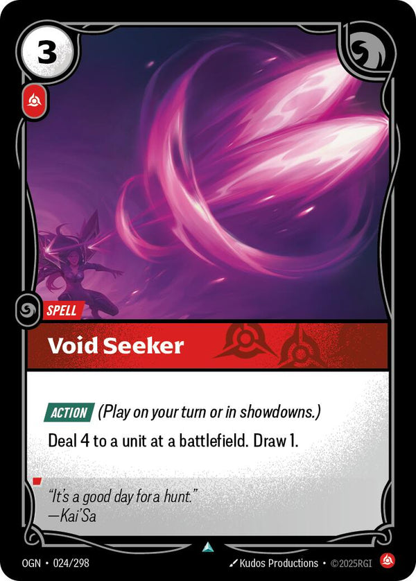Void Seeker [OGN - 024/298] - Cartes Sportives Rive Sud