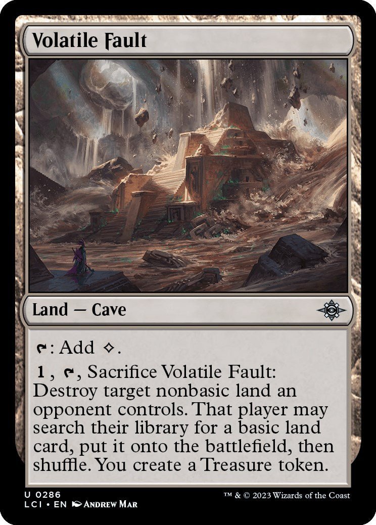 Volatile Fault [LCI - 286] - Cartes Sportives Rive Sud