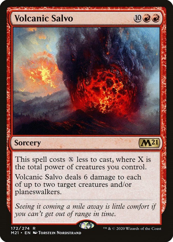 Volcanic Salvo [M21 - 172] - Cartes Sportives Rive Sud
