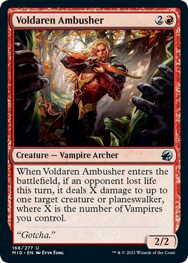 Voldaren Ambusher [MID - 166] - Cartes Sportives Rive Sud