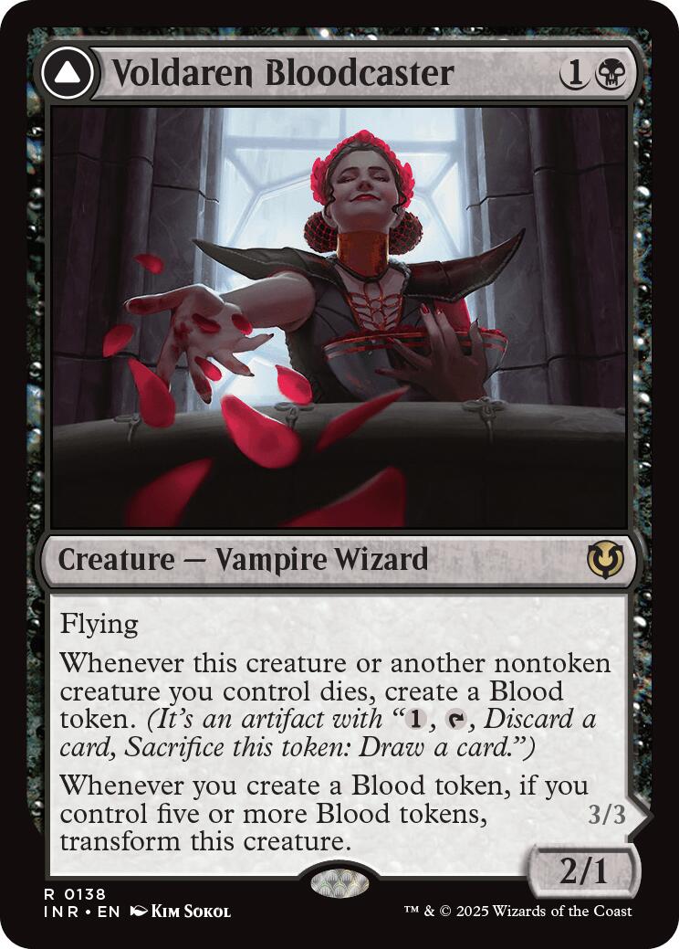 Voldaren Bloodcaster [INR - 138] - Cartes Sportives Rive Sud