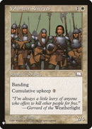 Volunteer Reserves [LIST - 29] - Cartes Sportives Rive Sud