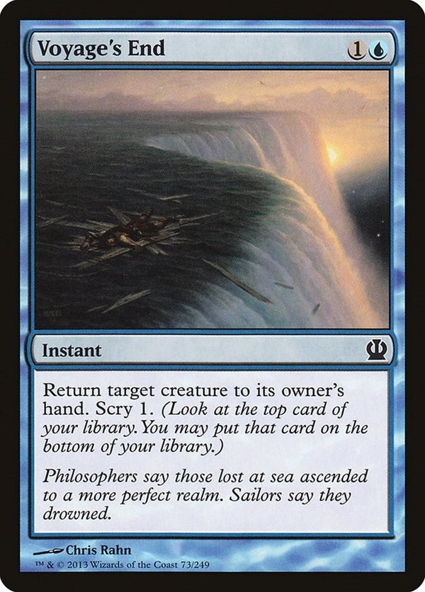 Voyage's End [THS - 73] - Cartes Sportives Rive Sud