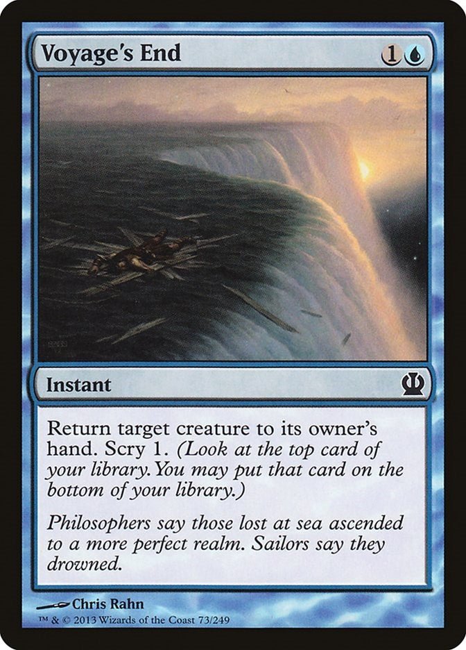 Voyage's End [THS - 73] - Cartes Sportives Rive Sud