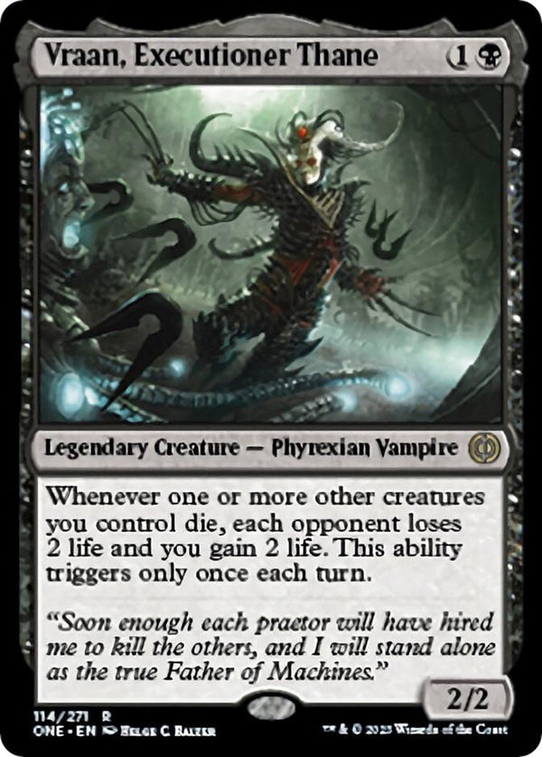 Vraan, Executioner Thane [ONE - 114] - Cartes Sportives Rive Sud