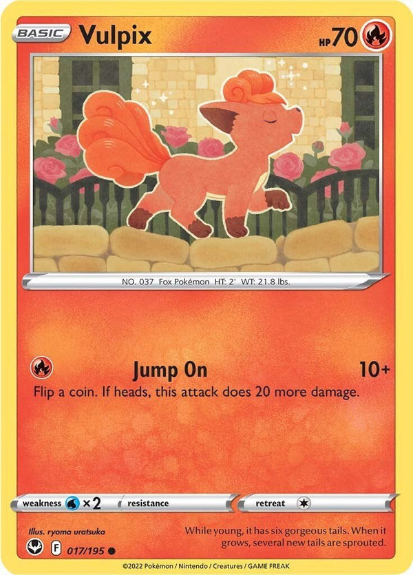 Vulpix [SWSH12 - 017/195] - Cartes Sportives Rive Sud