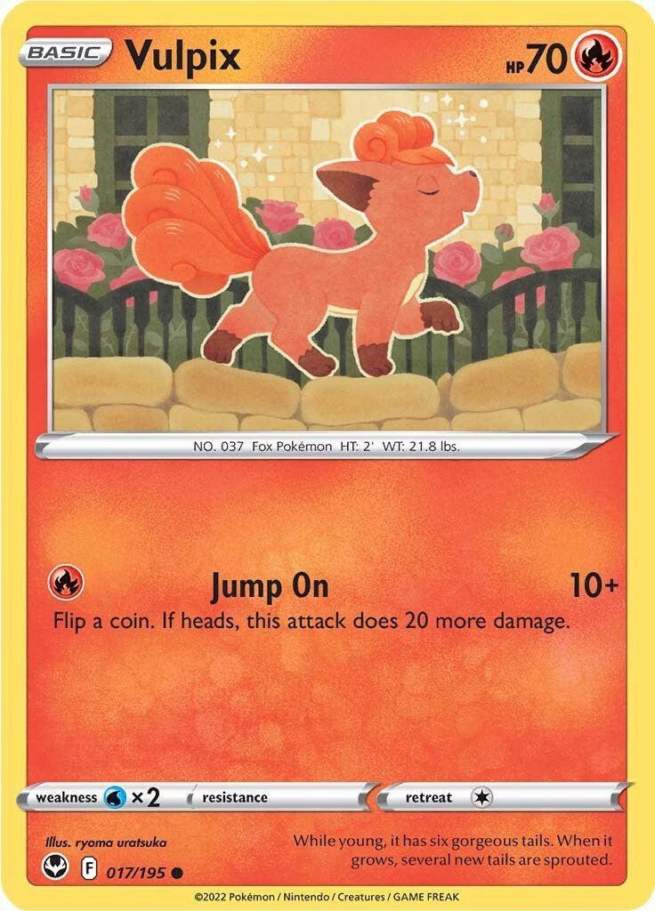 Vulpix [SWSH12 - 017/195] - Cartes Sportives Rive Sud