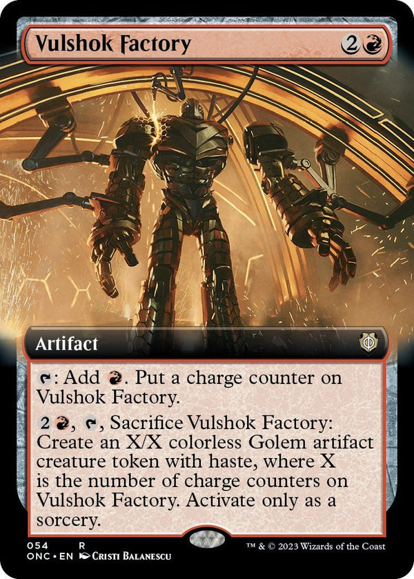 Vulshok Factory (Extended Art) [ONC - 54] - Cartes Sportives Rive Sud