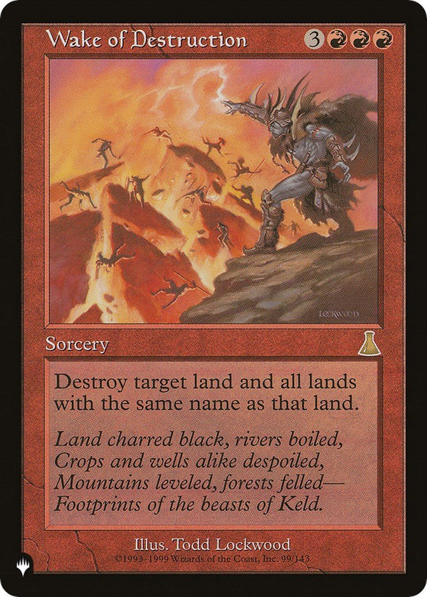 Wake of Destruction [LIST - 99/143] - Cartes Sportives Rive Sud