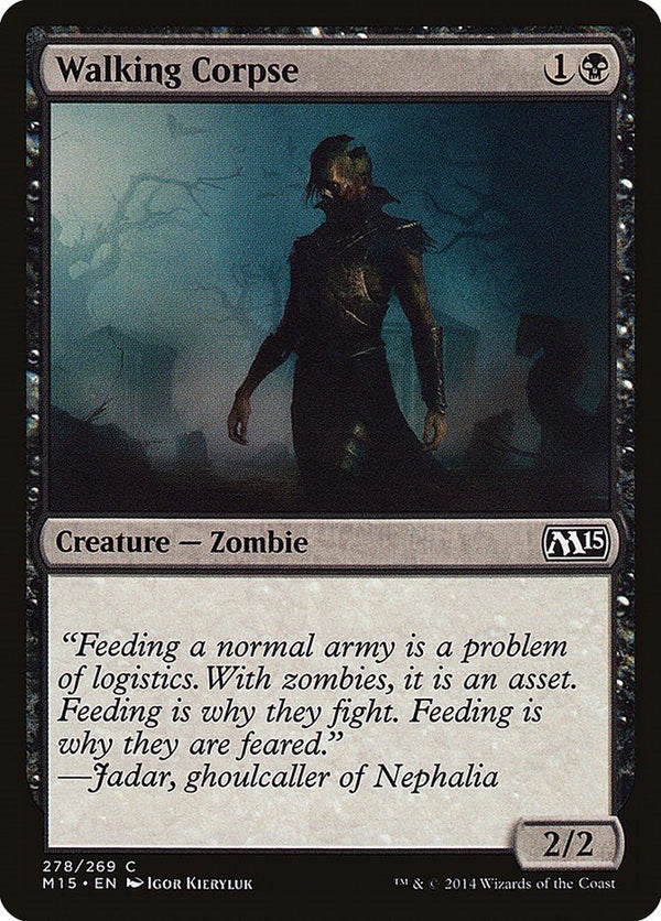 Walking Corpse [M15 - 278] - Cartes Sportives Rive Sud