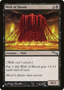 Wall of Blood [LIST - 82/306] - Cartes Sportives Rive Sud