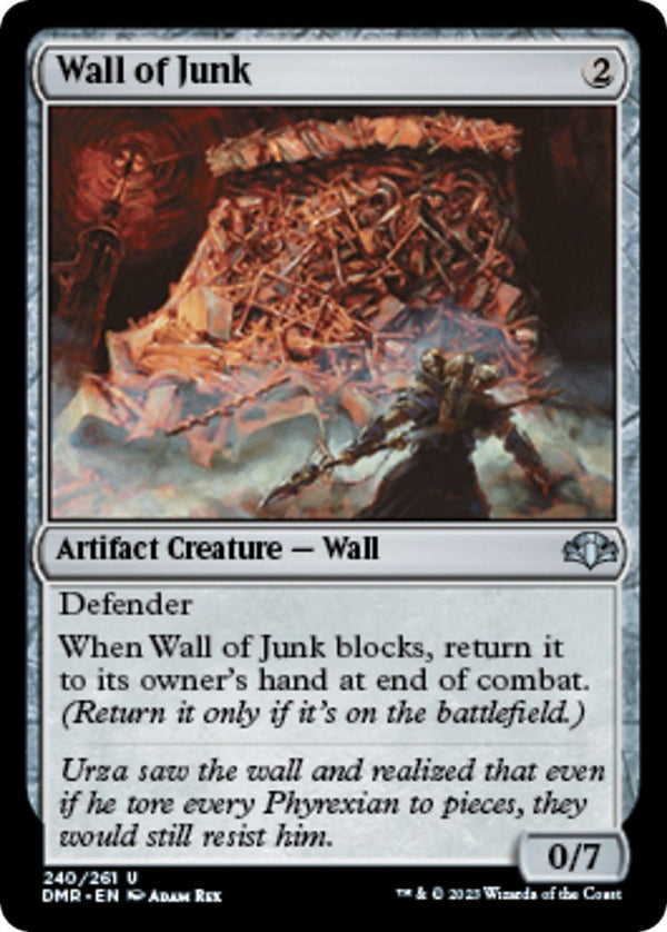 Wall of Junk [DMR - 240] - Cartes Sportives Rive Sud