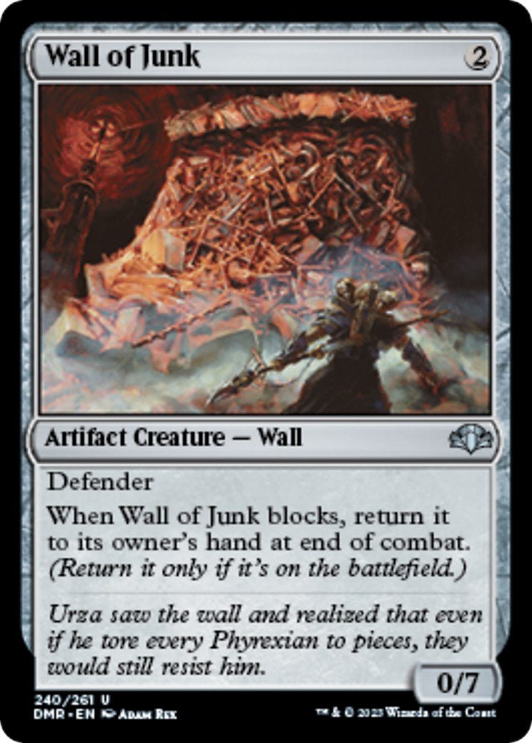 Wall of Junk [DMR - 240] - Cartes Sportives Rive Sud