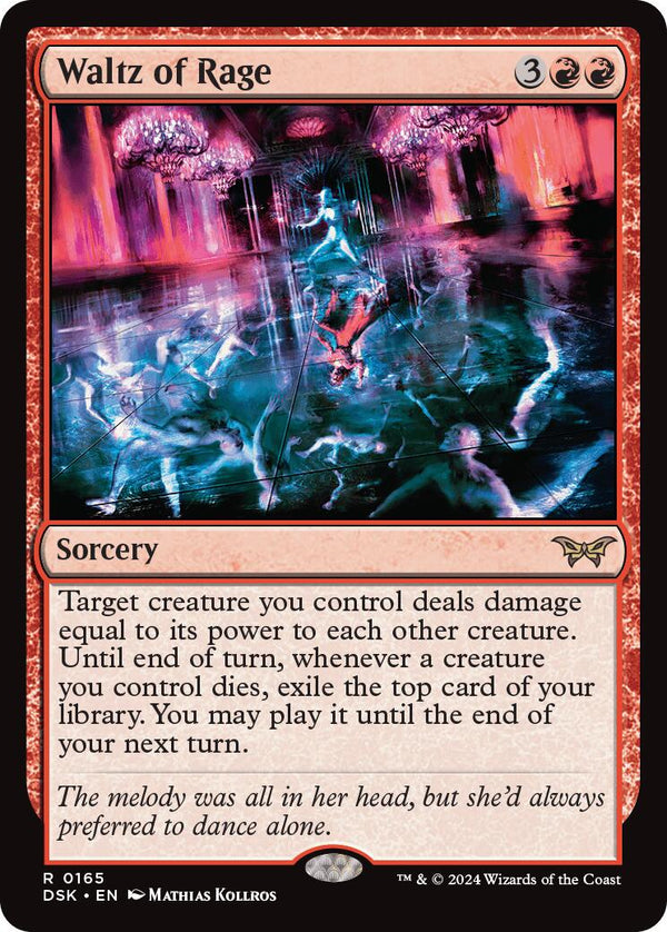 Waltz of Rage [DSK - 165] - Cartes Sportives Rive Sud